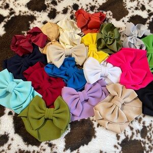 Baby girl headband bows